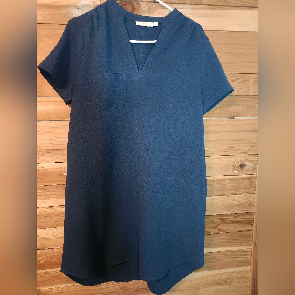 Lush Deep Blue Dress Size Medium